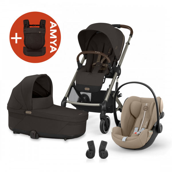 CYBEX Gold Balios 3in1 +AMYA - Chocolate Brown/Almond Beige